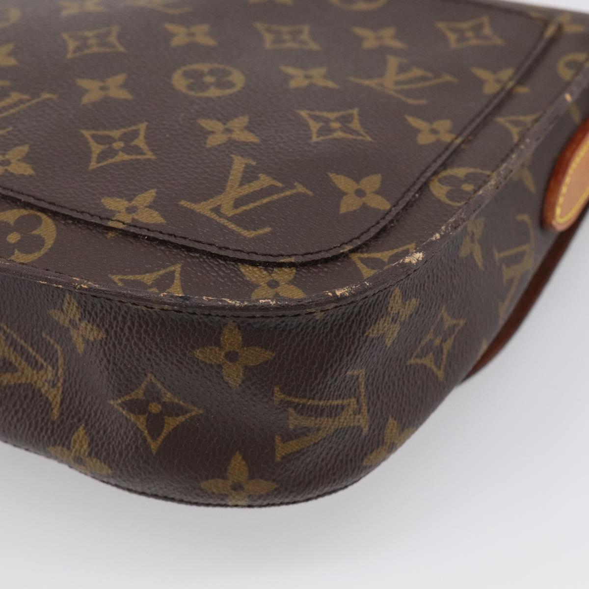 LOUIS VUITTON Monogram Saint Cloud GM Shoulder Bag M51242 LV Auth ep16945