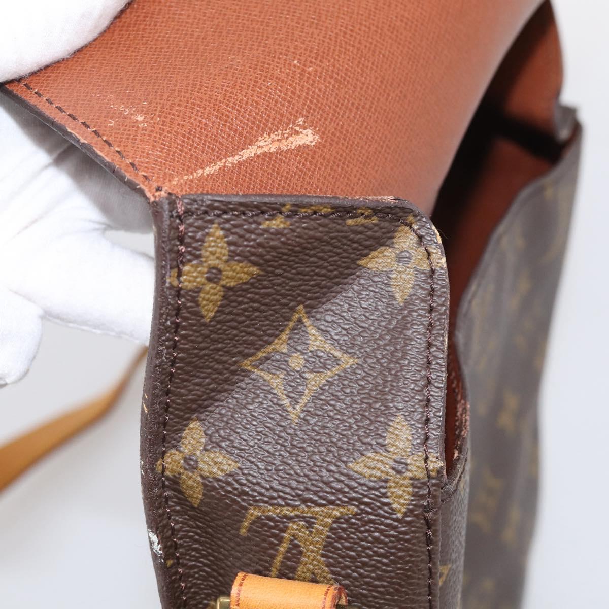 LOUIS VUITTON Monogram Saint Cloud GM Shoulder Bag M51242 LV Auth ep16945