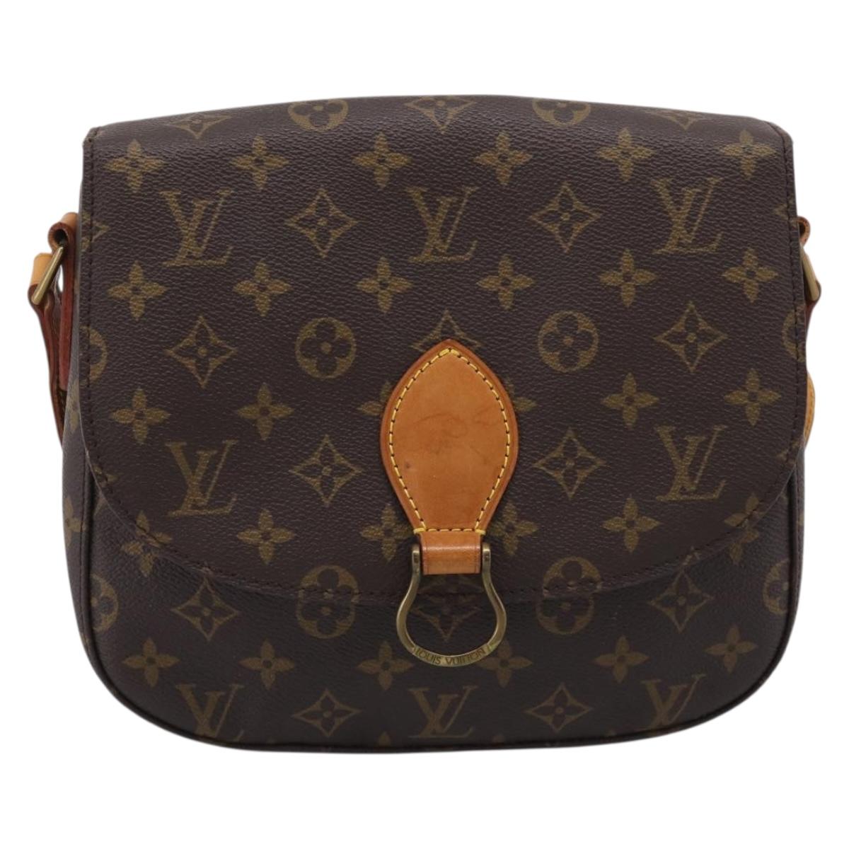 LOUIS VUITTON Monogram Saint Cloud GM Shoulder Bag M51242 LV Auth ep16945