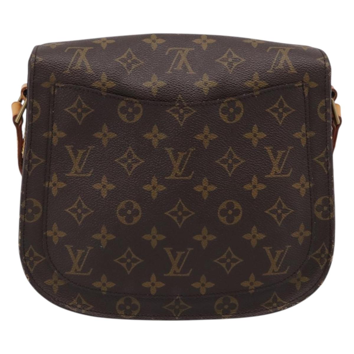 LOUIS VUITTON Monogram Saint Cloud GM Shoulder Bag M51242 LV Auth ep16945