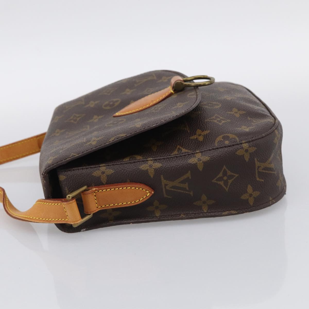 LOUIS VUITTON Monogram Saint Cloud GM Shoulder Bag M51242 LV Auth ep16945