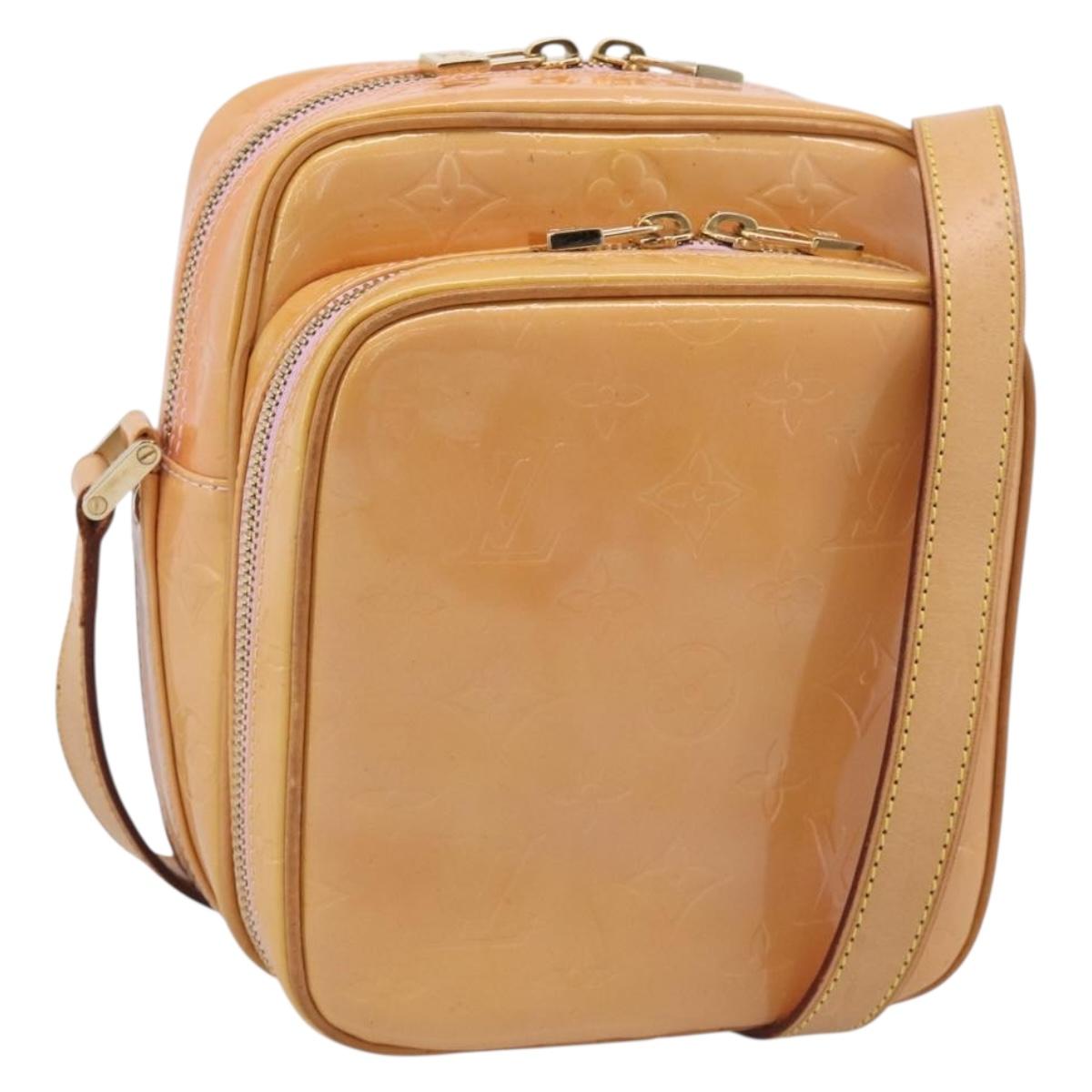LOUIS VUITTON Monogram Vernis Shoulder Bag Marshmallow Pink M91037 Auth ep16949A