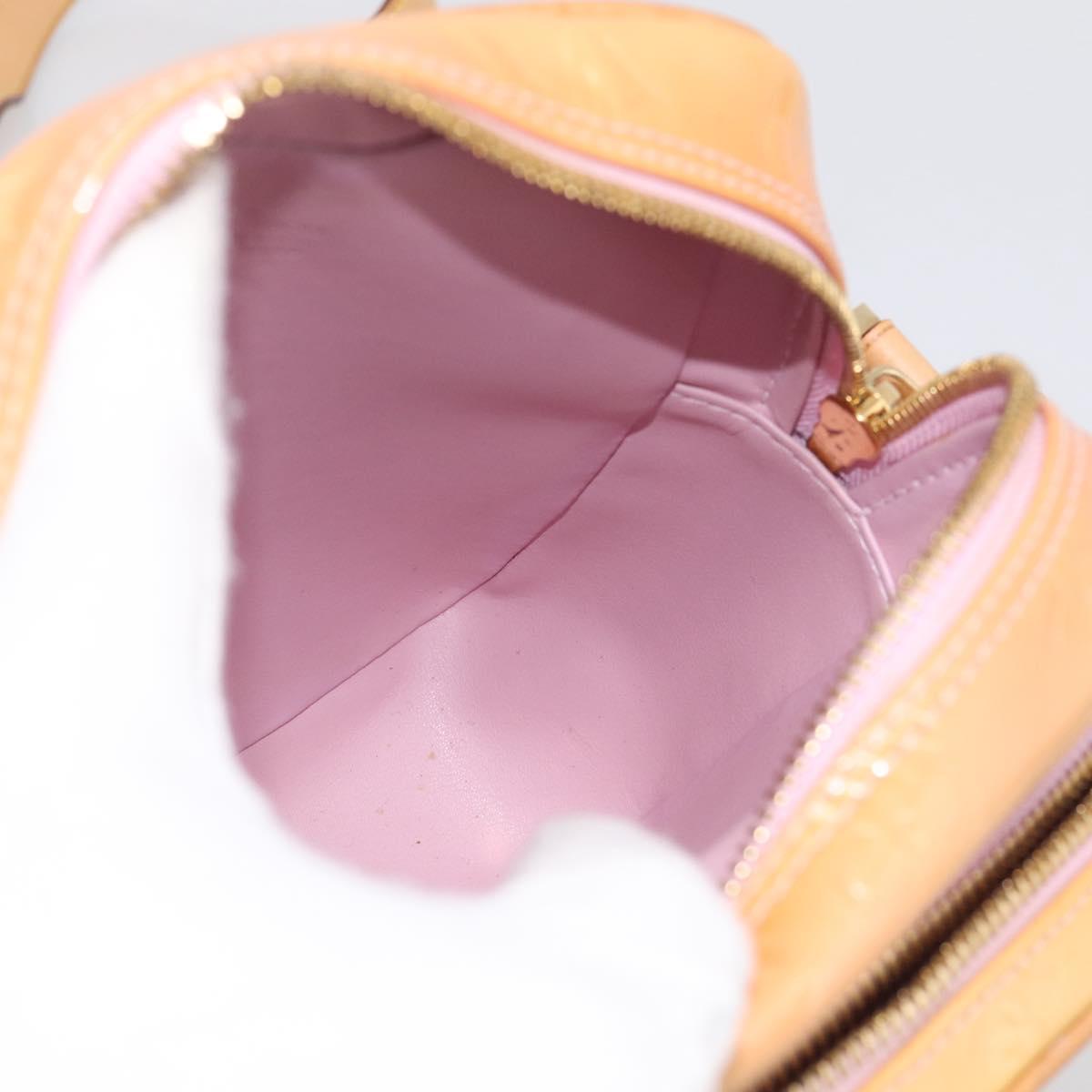 LOUIS VUITTON Monogram Vernis Shoulder Bag Marshmallow Pink M91037 Auth ep16949A