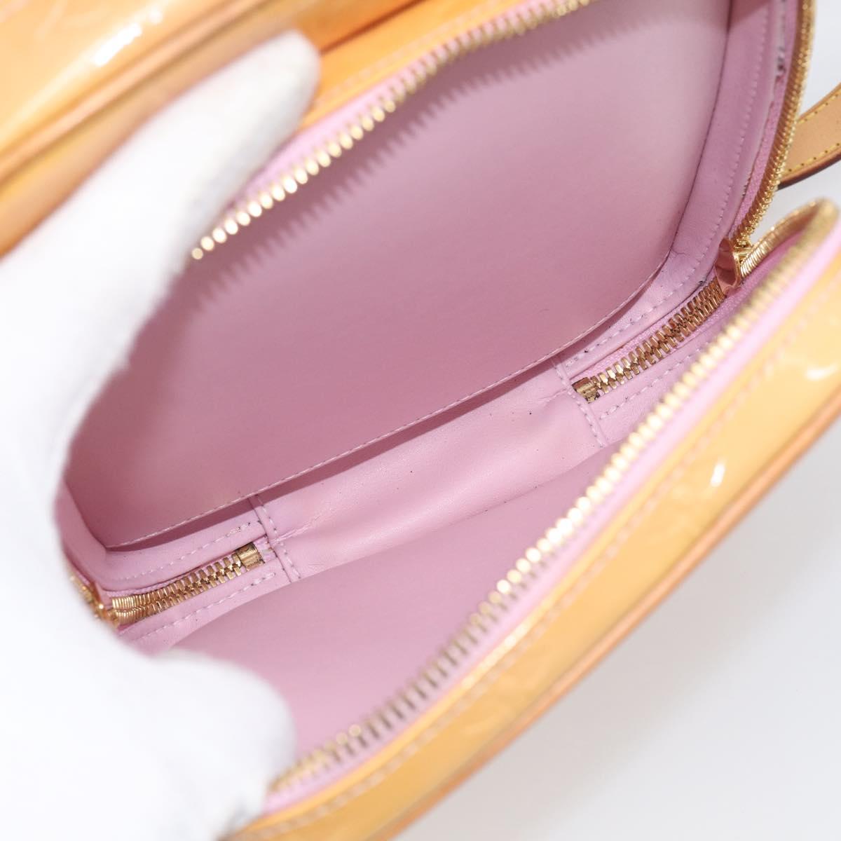 LOUIS VUITTON Monogram Vernis Shoulder Bag Marshmallow Pink M91037 Auth ep16949A