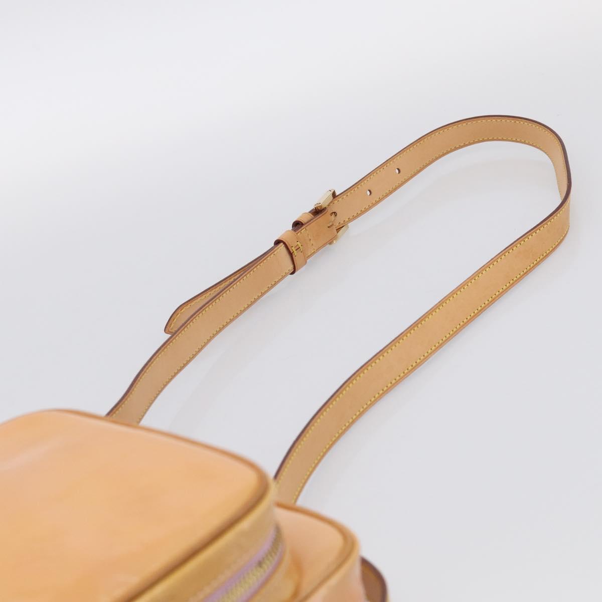 LOUIS VUITTON Monogram Vernis Shoulder Bag Marshmallow Pink M91037 Auth ep16949A