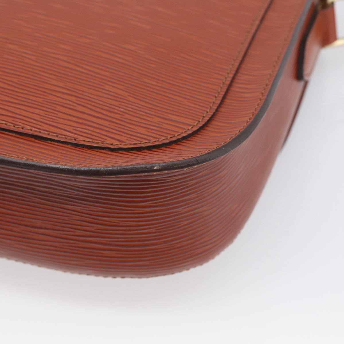 LOUIS VUITTON Epi Saint Cloud GM Shoulder Bag Brown M52193 LV Auth ep16950A