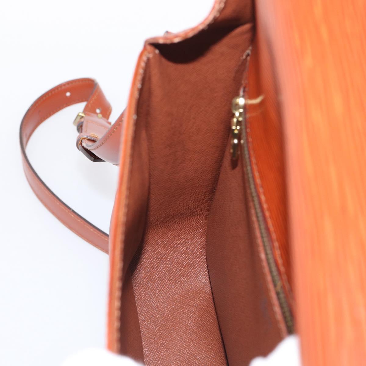 LOUIS VUITTON Epi Saint Cloud GM Shoulder Bag Brown M52193 LV Auth ep16950A