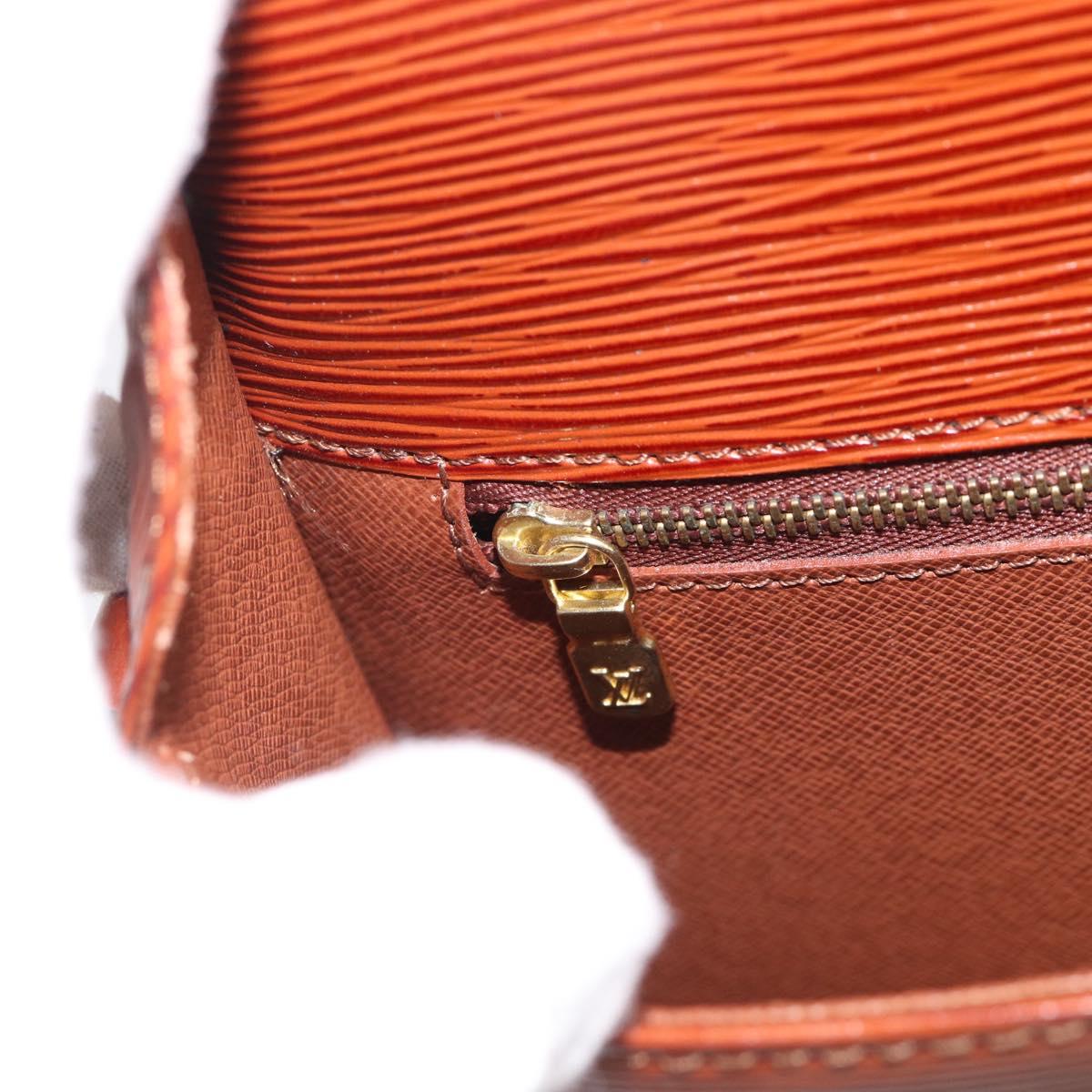 LOUIS VUITTON Epi Saint Cloud GM Shoulder Bag Brown M52193 LV Auth ep16950A