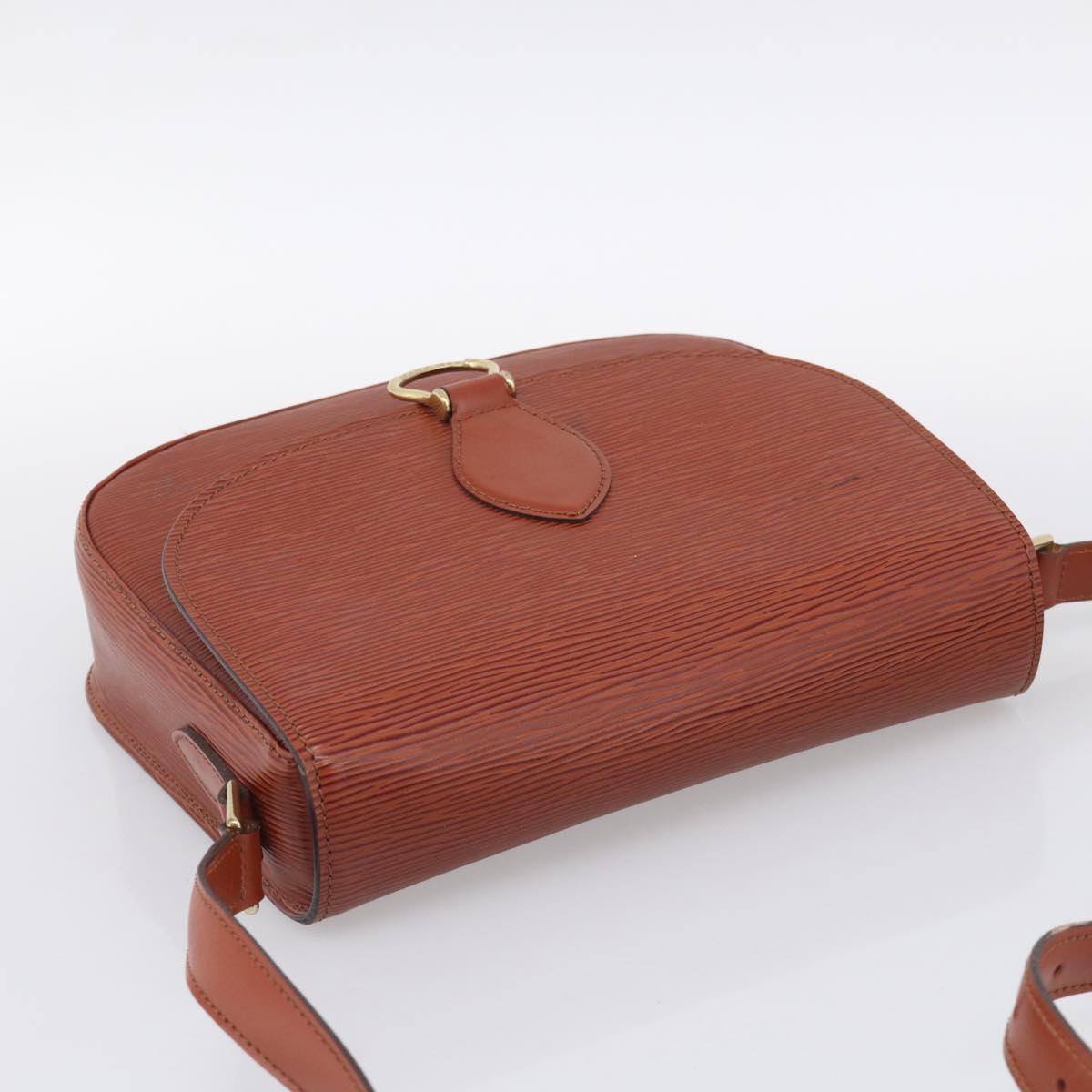 LOUIS VUITTON Epi Saint Cloud GM Shoulder Bag Brown M52193 LV Auth ep16950A
