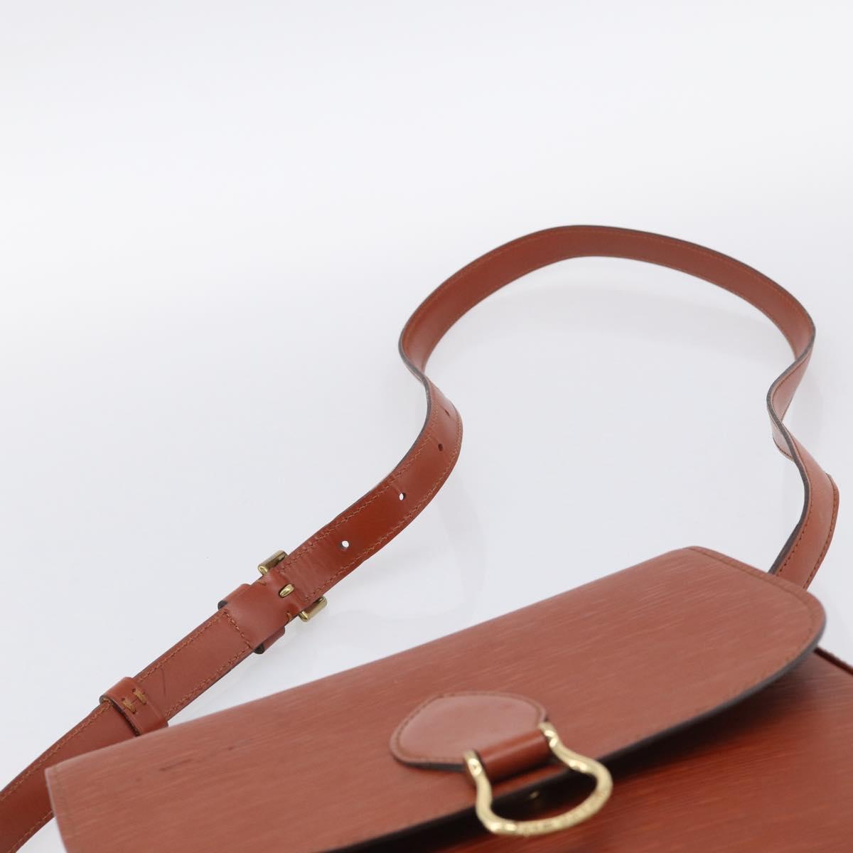 LOUIS VUITTON Epi Saint Cloud GM Shoulder Bag Brown M52193 LV Auth ep16950A