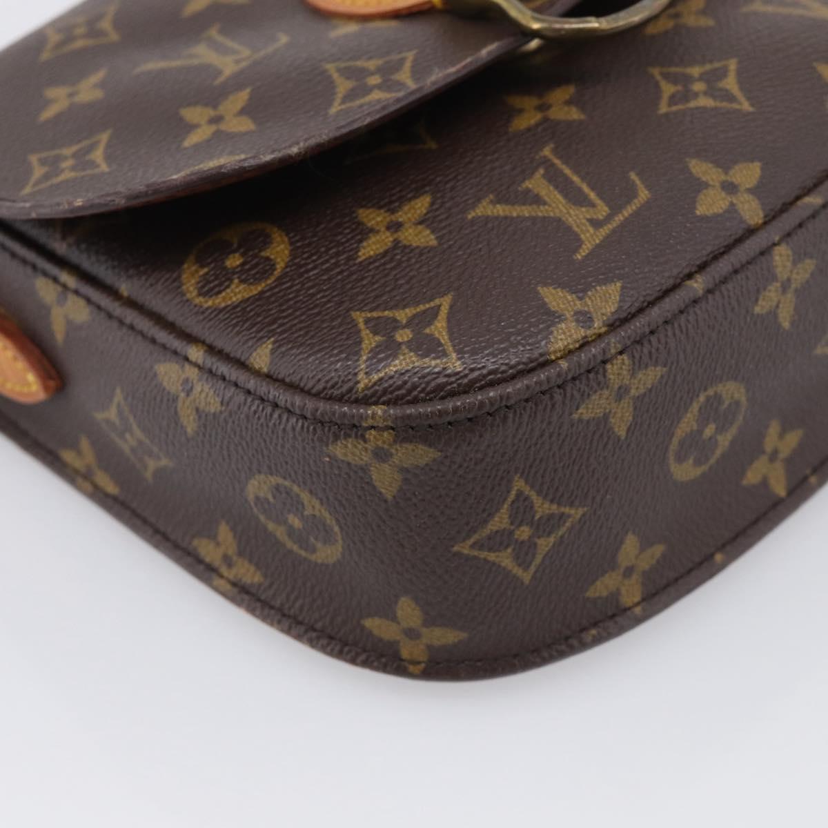 LOUIS VUITTON Monogram Saint Cloud MM Shoulder Bag M51243 LV Auth ep16953