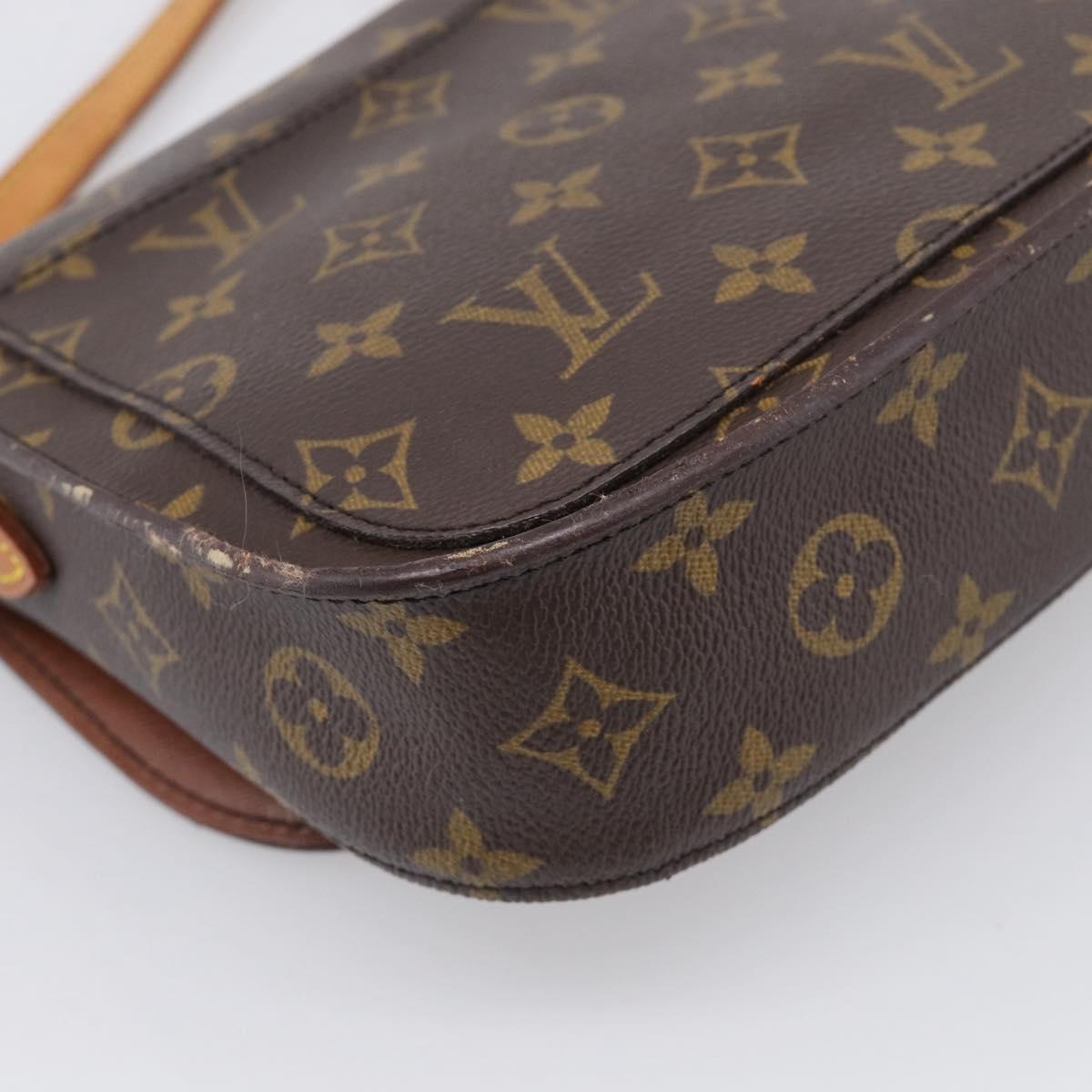 LOUIS VUITTON Monogram Saint Cloud MM Shoulder Bag M51243 LV Auth ep16953