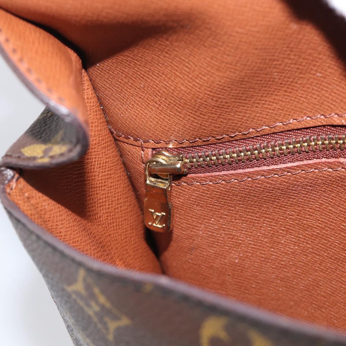 LOUIS VUITTON Monogram Saint Cloud MM Shoulder Bag M51243 LV Auth ep16953