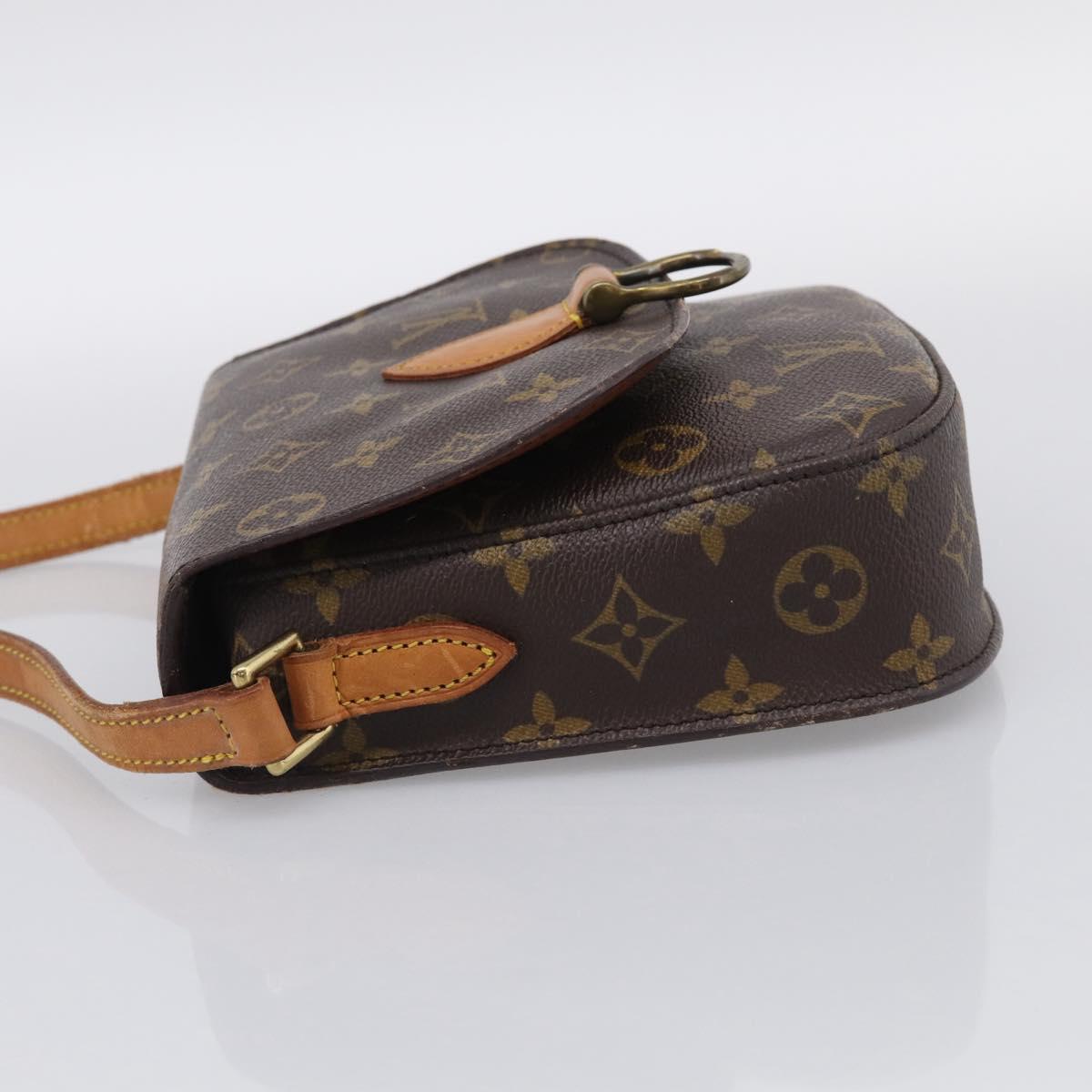 LOUIS VUITTON Monogram Saint Cloud MM Shoulder Bag M51243 LV Auth ep16953