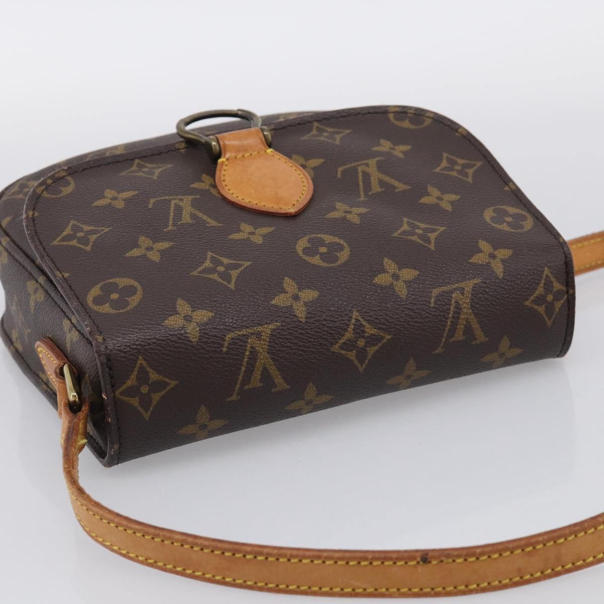 LOUIS VUITTON Monogram Saint Cloud MM Shoulder Bag M51243 LV Auth ep16953