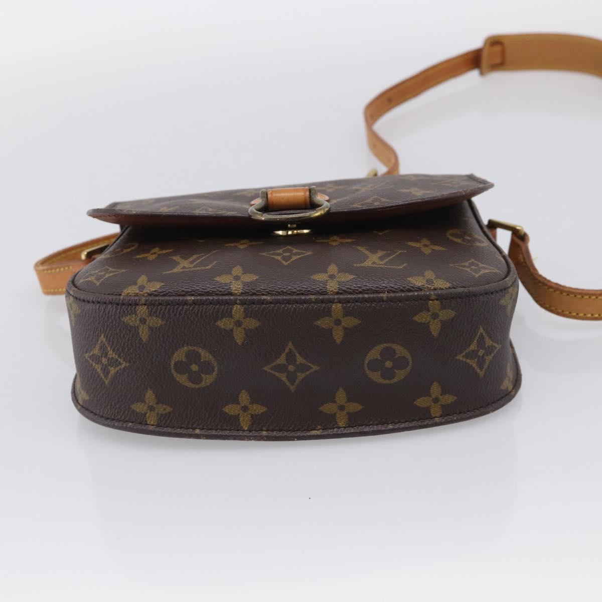 LOUIS VUITTON Monogram Saint Cloud MM Shoulder Bag M51243 LV Auth ep16953