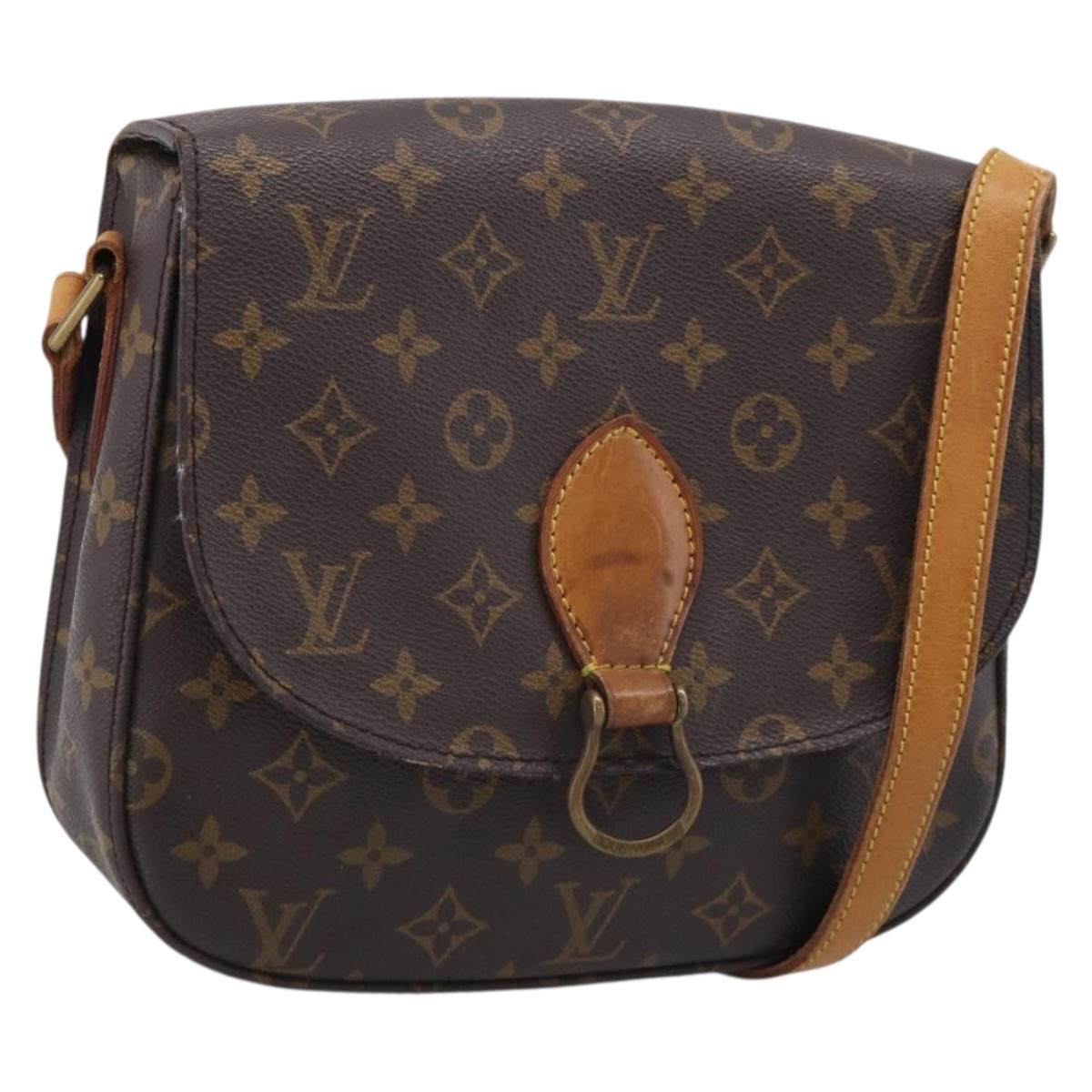 LOUIS VUITTON Monogram Saint Cloud GM Shoulder Bag M51242 LV Auth ep16954