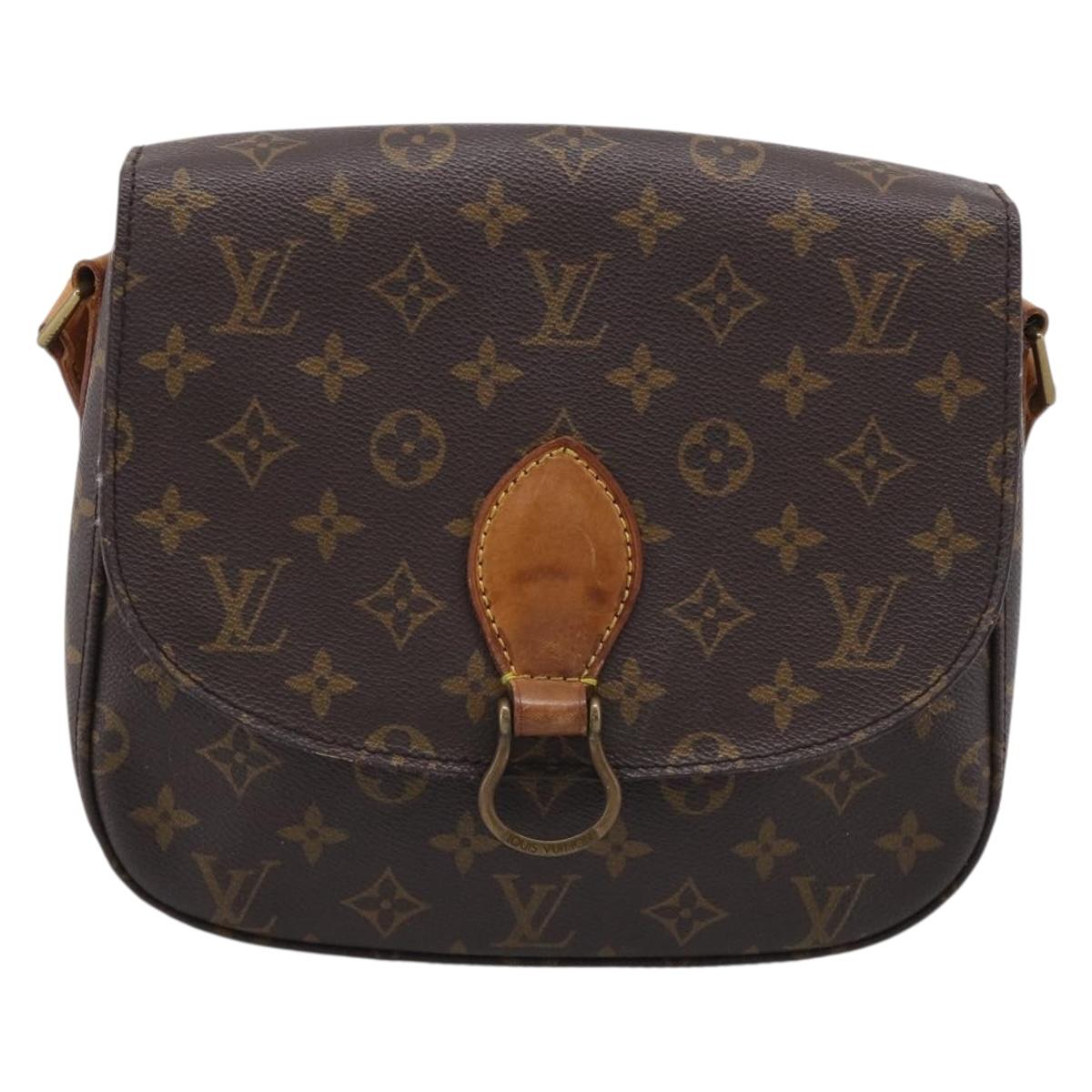 LOUIS VUITTON Monogram Saint Cloud GM Shoulder Bag M51242 LV Auth ep16954