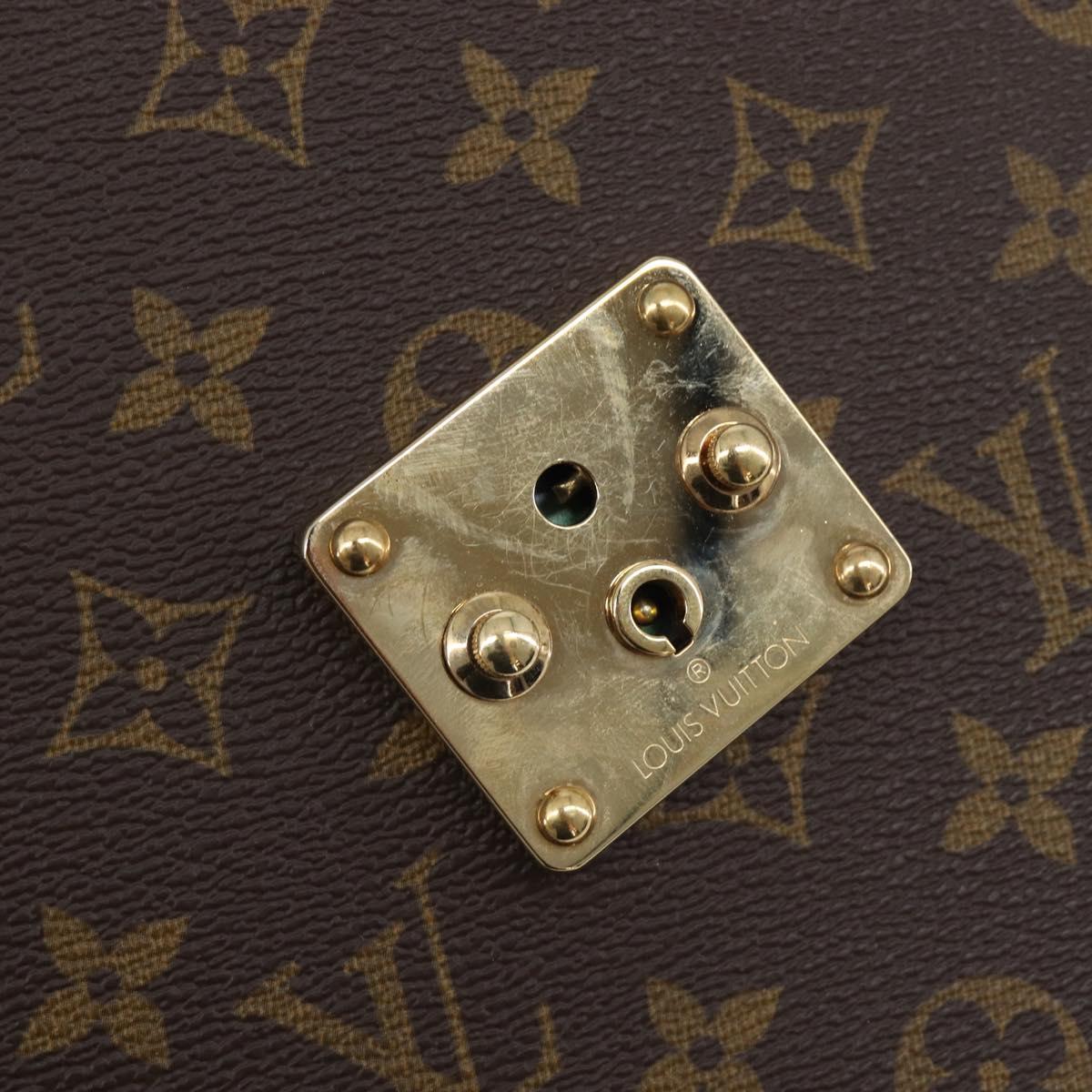 LOUIS VUITTON Monogram Porte Documents Senatur Briefcase M53335 LV Auth ep16958A
