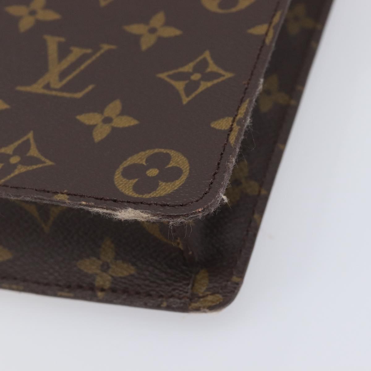 LOUIS VUITTON Monogram Porte Documents Senatur Briefcase M53335 LV Auth ep16958A