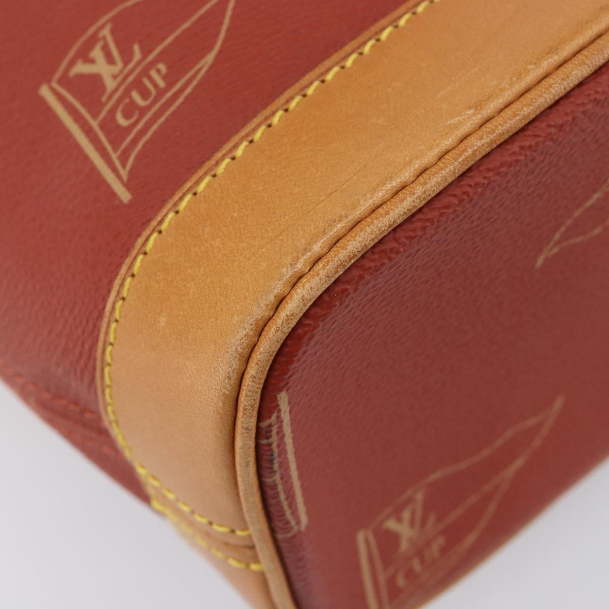 LOUIS VUITTON LV Cup Rutuke Shoulder Bag Red M80027 LV Auth ep16961A