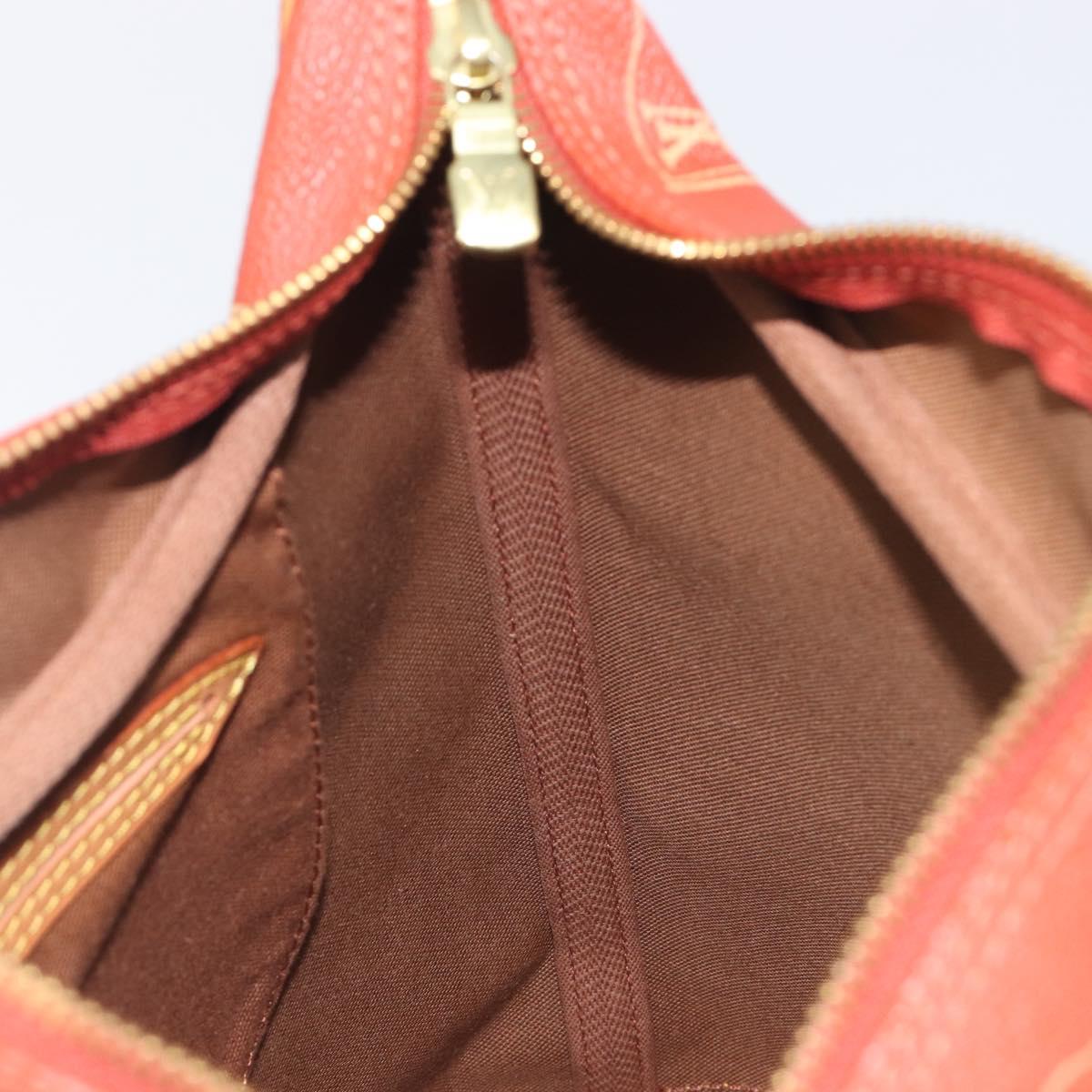 LOUIS VUITTON LV Cup Rutuke Shoulder Bag Red M80027 LV Auth ep16961A