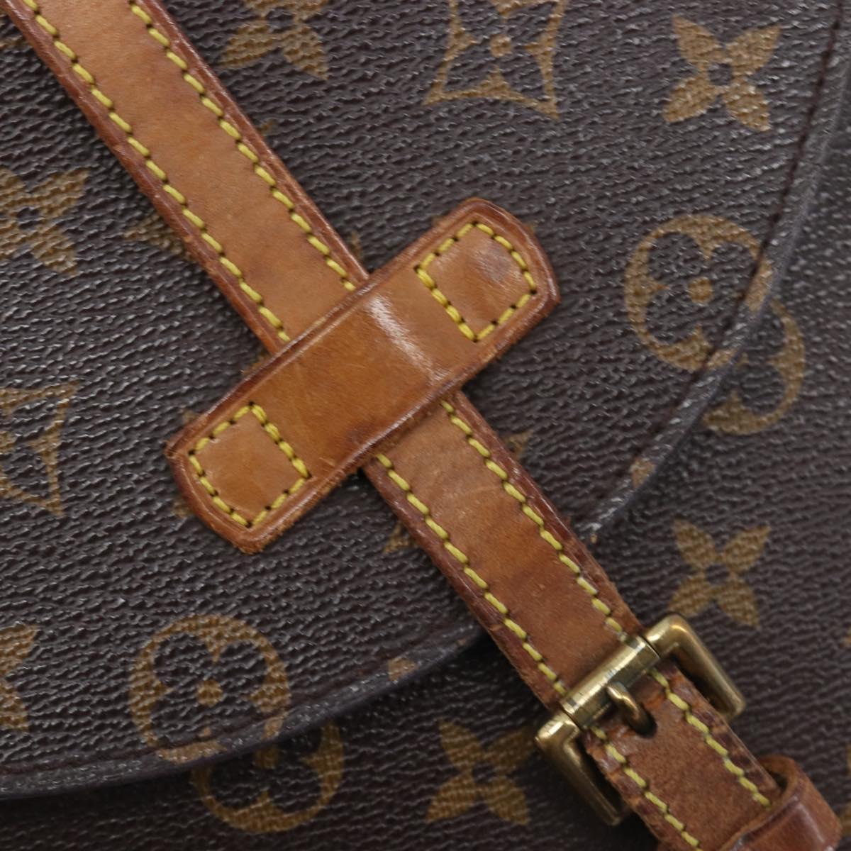 LOUIS VUITTON Monogram Chantilly MM Shoulder Bag M51233 LV Auth ep16962