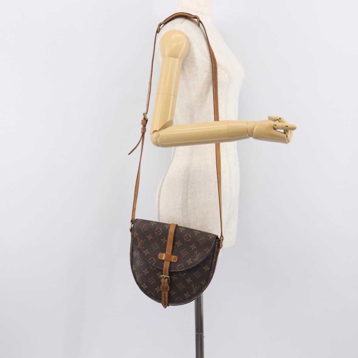 LOUIS VUITTON Monogram Chantilly MM Shoulder Bag M51233 LV Auth ep16962