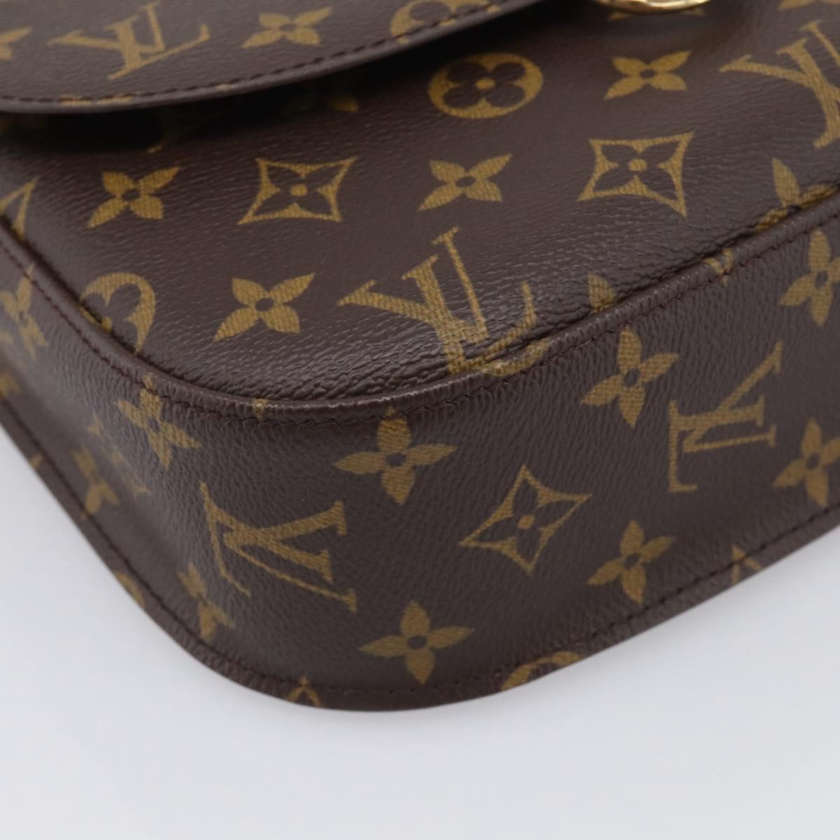 LOUIS VUITTON Monogram Saint Cloud GM Shoulder Bag M51242 LV Auth ep16965V