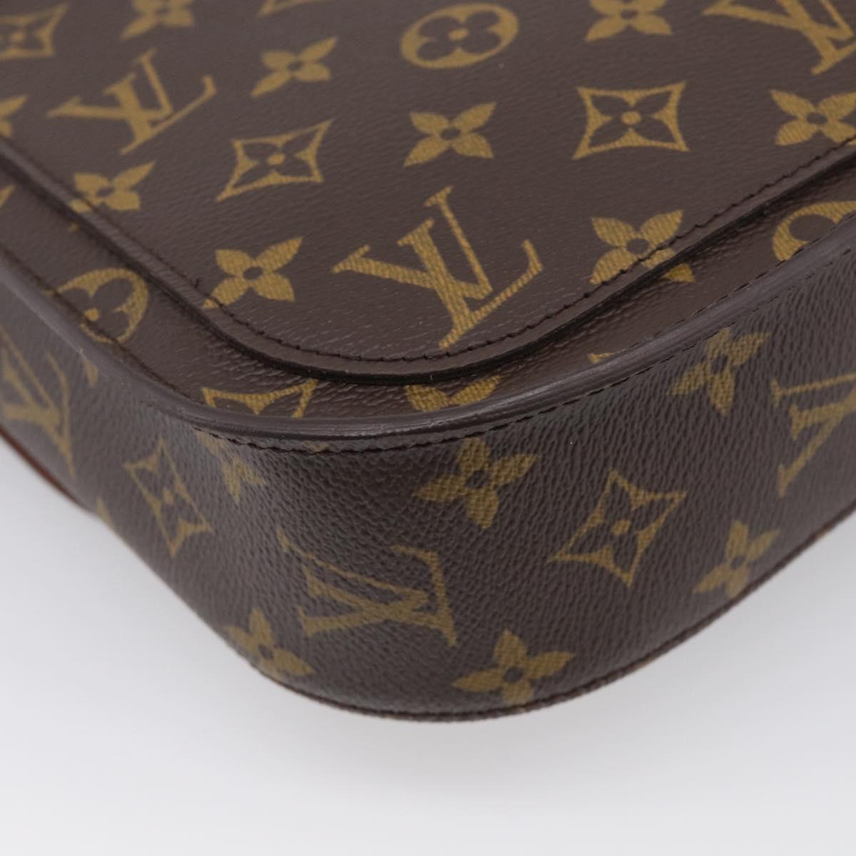 LOUIS VUITTON Monogram Saint Cloud GM Shoulder Bag M51242 LV Auth ep16965V
