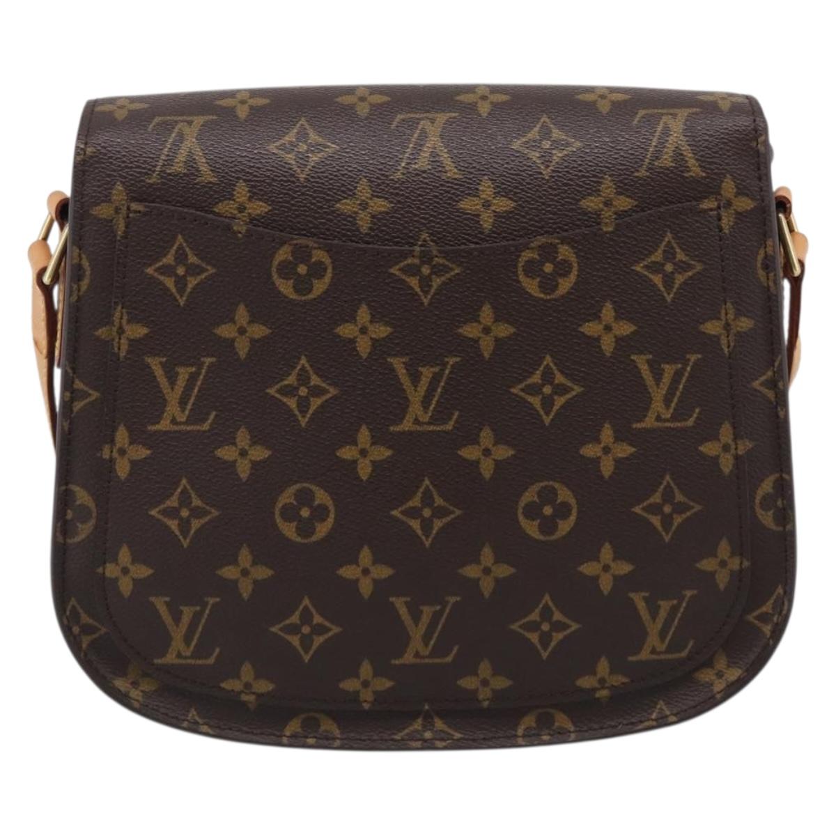 LOUIS VUITTON Monogram Saint Cloud GM Shoulder Bag M51242 LV Auth ep16965V