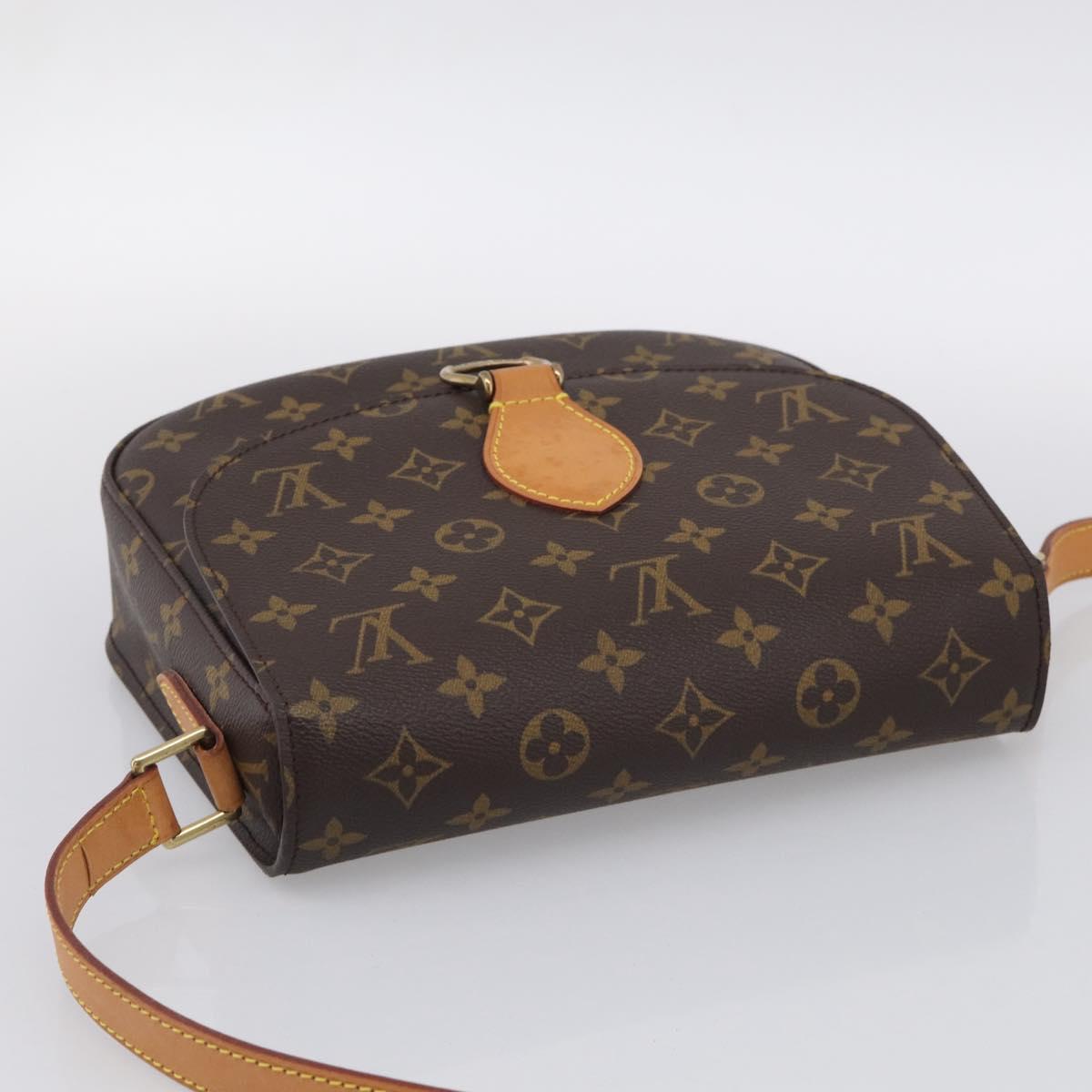 LOUIS VUITTON Monogram Saint Cloud GM Shoulder Bag M51242 LV Auth ep16965V