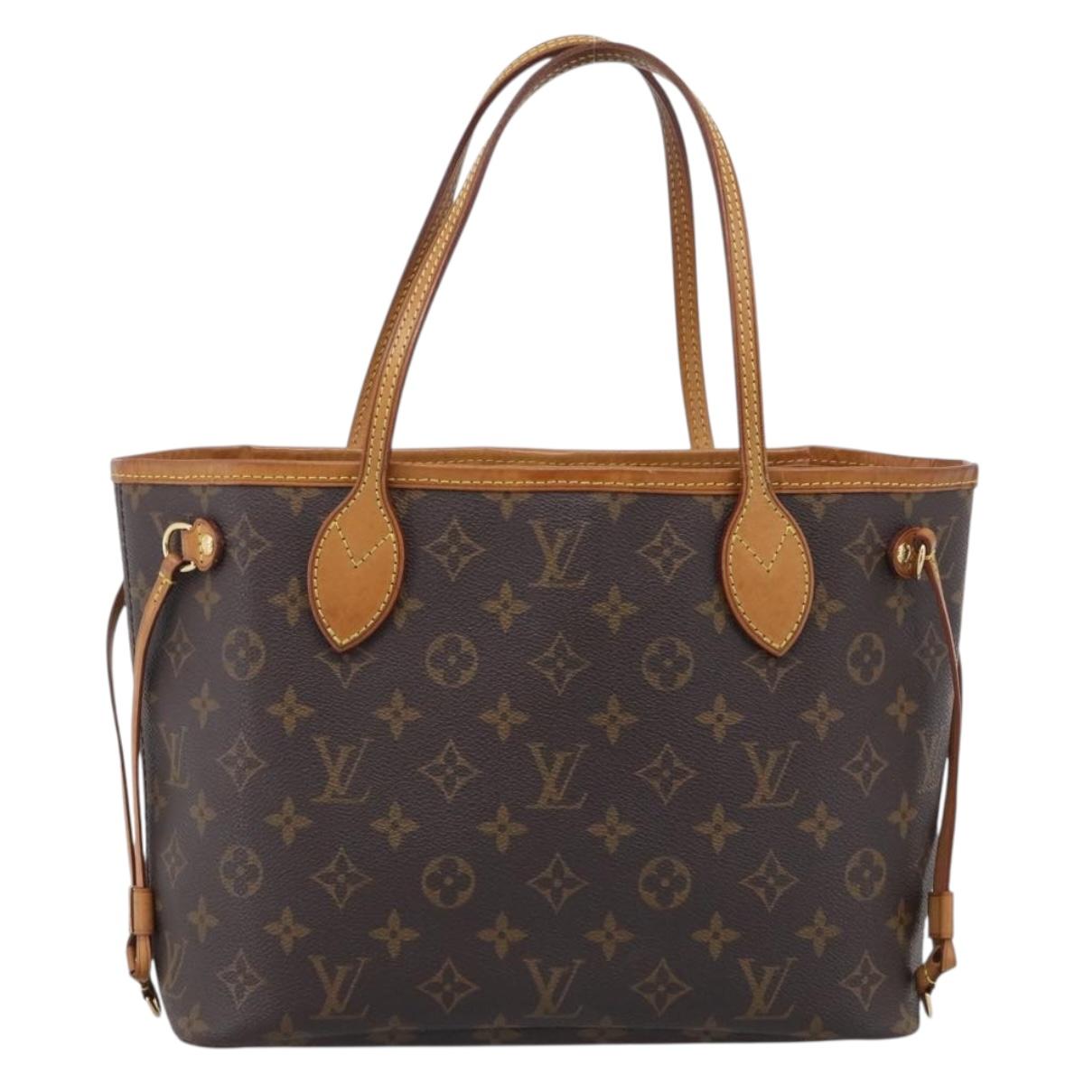 LOUIS VUITTON Monogram Neverfull PM Tote Bag M40155 LV Auth ep16970A