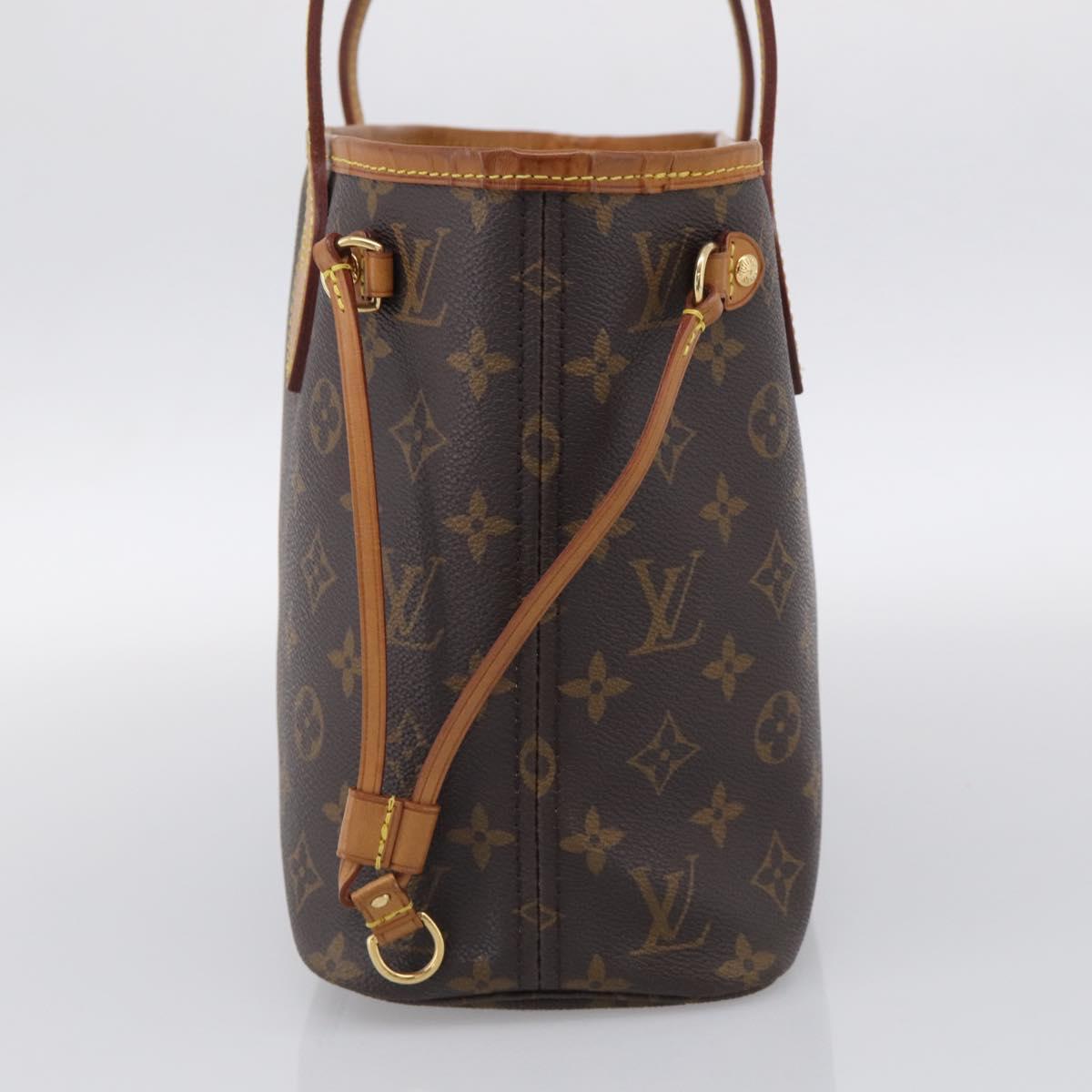 LOUIS VUITTON Monogram Neverfull PM Tote Bag M40155 LV Auth ep16970A