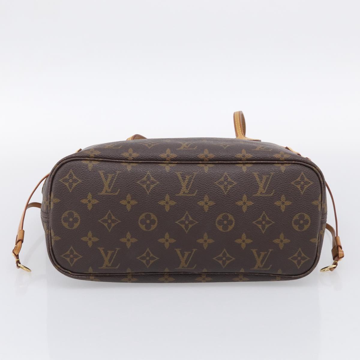 LOUIS VUITTON Monogram Neverfull PM Tote Bag M40155 LV Auth ep16970A