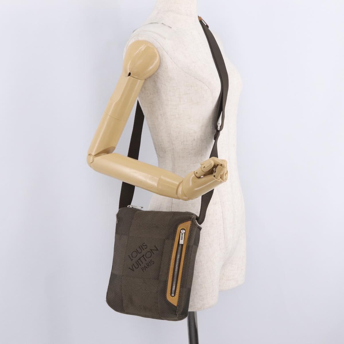 LOUIS VUITTON Damier Geant Sitadan PM Shoulder Bag Tail M93043 LV Auth ep16971