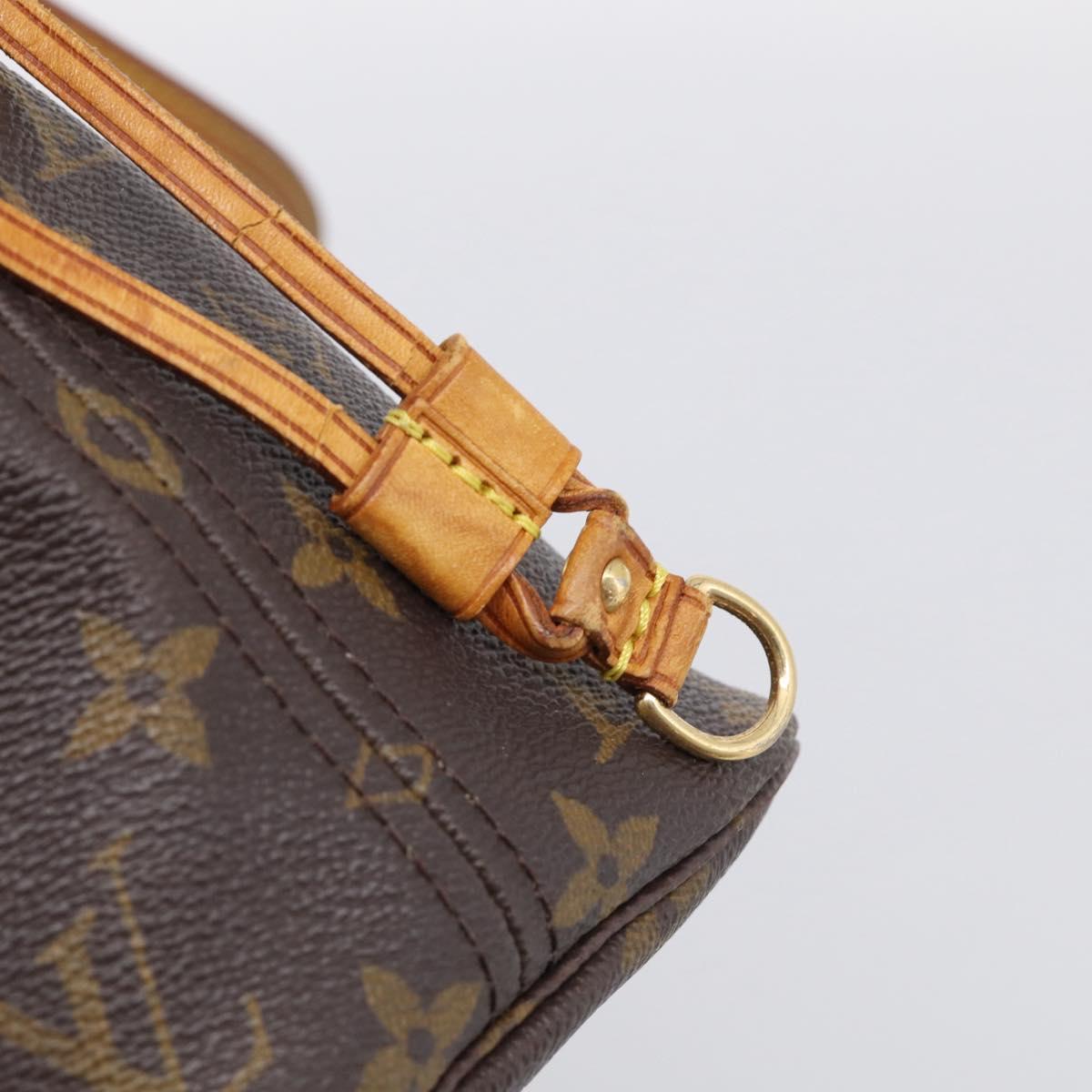 LOUIS VUITTON Monogram Neverfull PM Tote Bag M40155 LV Auth ep16973