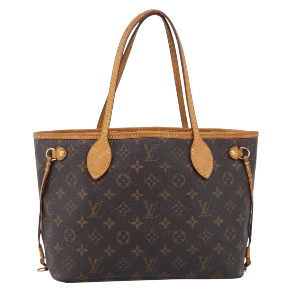 LOUIS VUITTON Monogram Neverfull PM Tote Bag M40155 LV Auth ep16973
