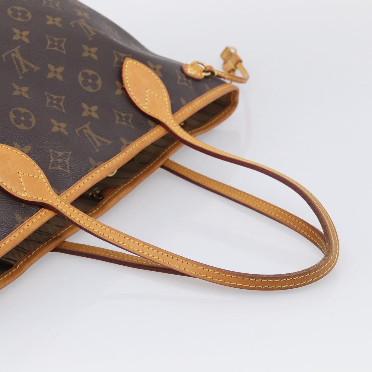 LOUIS VUITTON Monogram Neverfull PM Tote Bag M40155 LV Auth ep16973