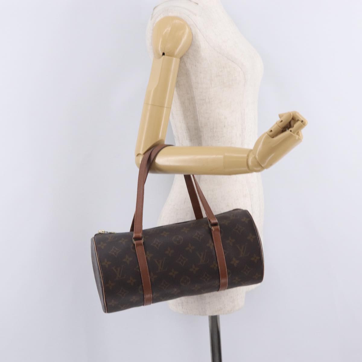 LOUIS VUITTON Monogram Papillon 30 Hand Bag Vintage M51365 LV Auth ep16976