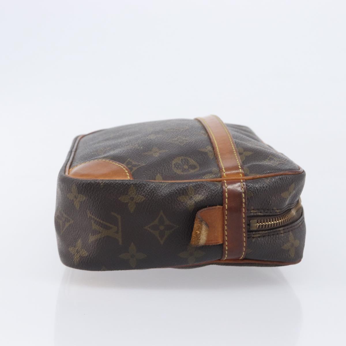 LOUIS VUITTON Monogram Compiegne 28 Clutch Bag M51845 LV Auth ep16980