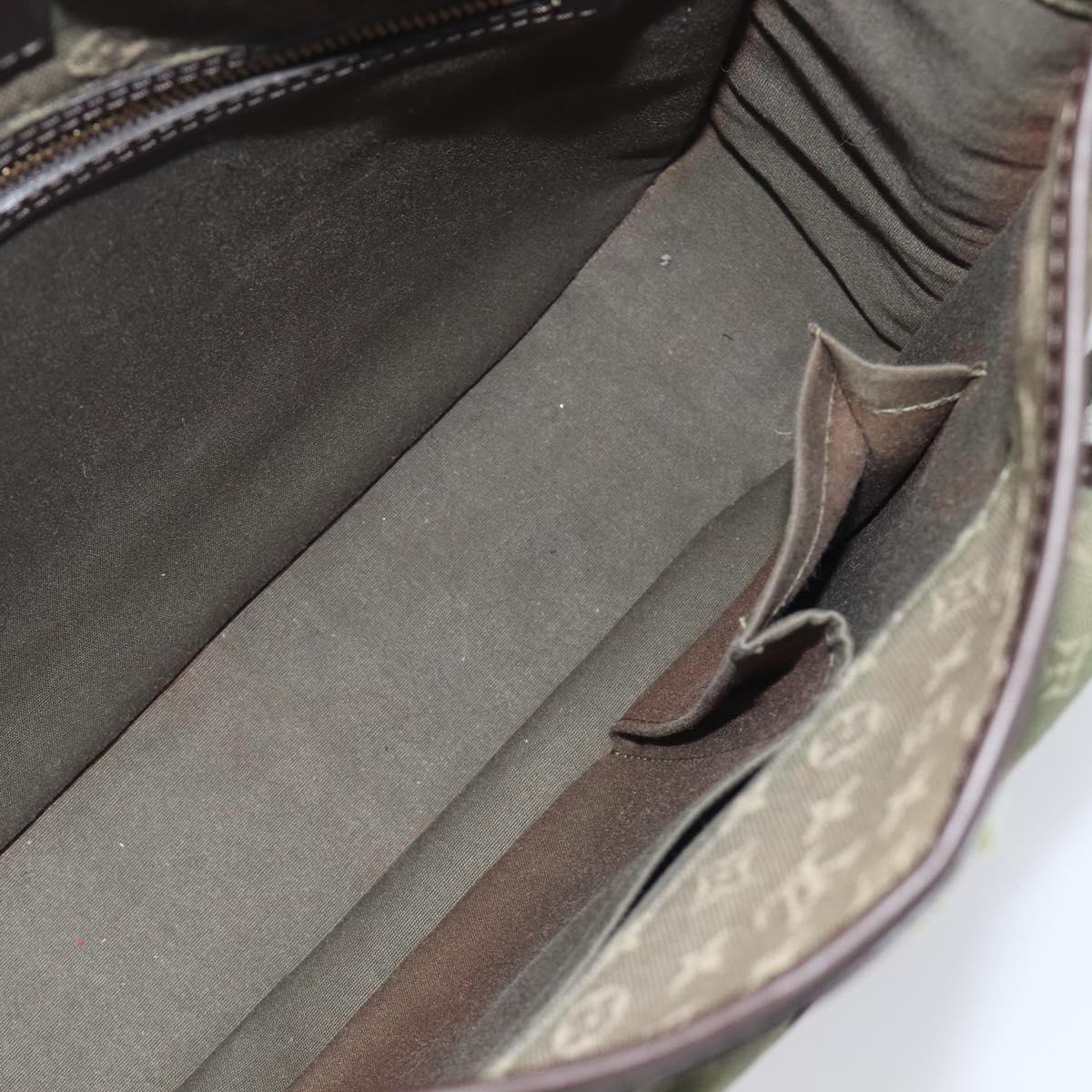 LOUIS VUITTON Monogram Mini Buzas Marie Kate TST Khaki M92322 LV Auth ep16983