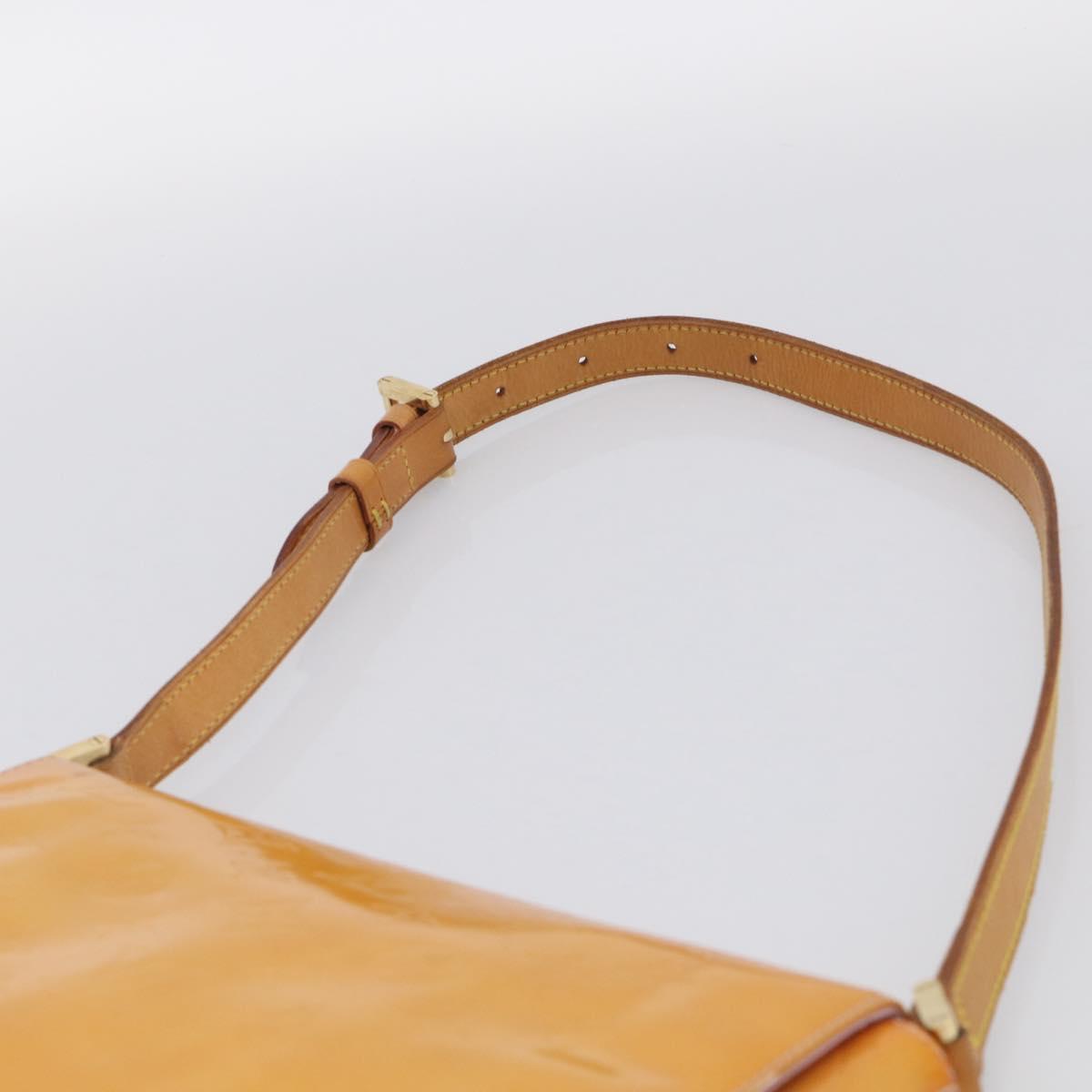 LOUIS VUITTON Monogram Vernis Thompson Street Bag Pink M91070 LV Auth ep16990