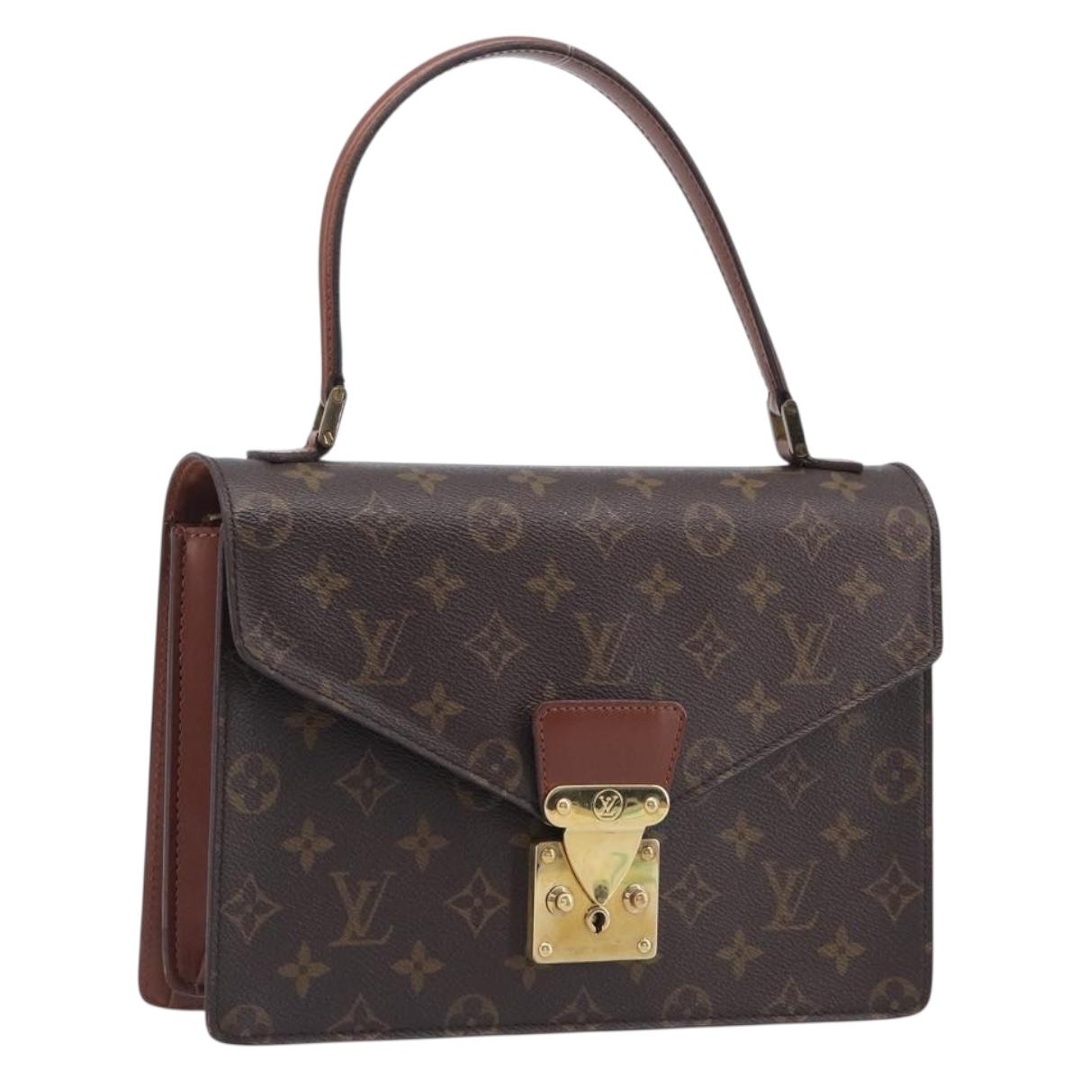 LOUIS VUITTON Monogram Concorde Hand Bag M51190 LV Auth ep16991A