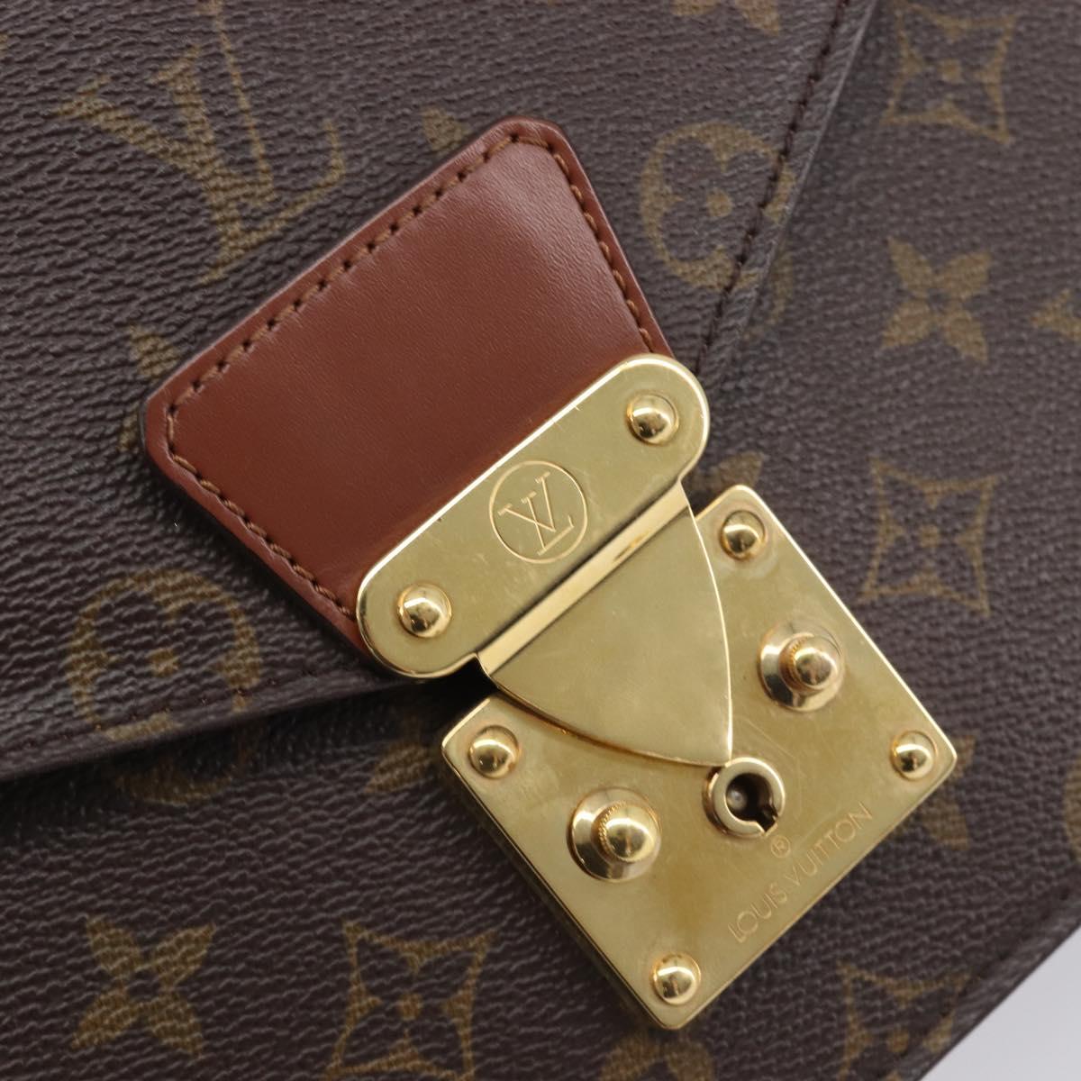LOUIS VUITTON Monogram Concorde Hand Bag M51190 LV Auth ep16991A