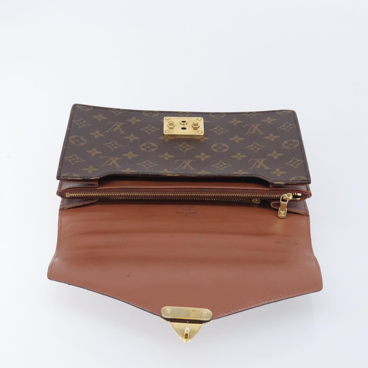 LOUIS VUITTON Monogram Concorde Hand Bag M51190 LV Auth ep16991A