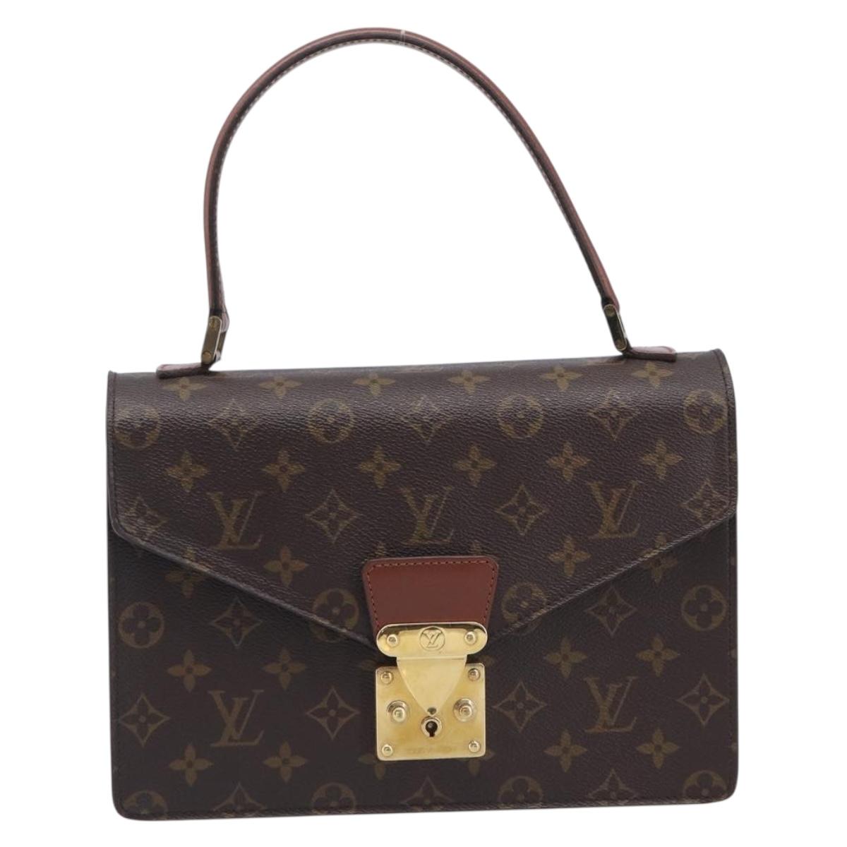 LOUIS VUITTON Monogram Concorde Hand Bag M51190 LV Auth ep16991A