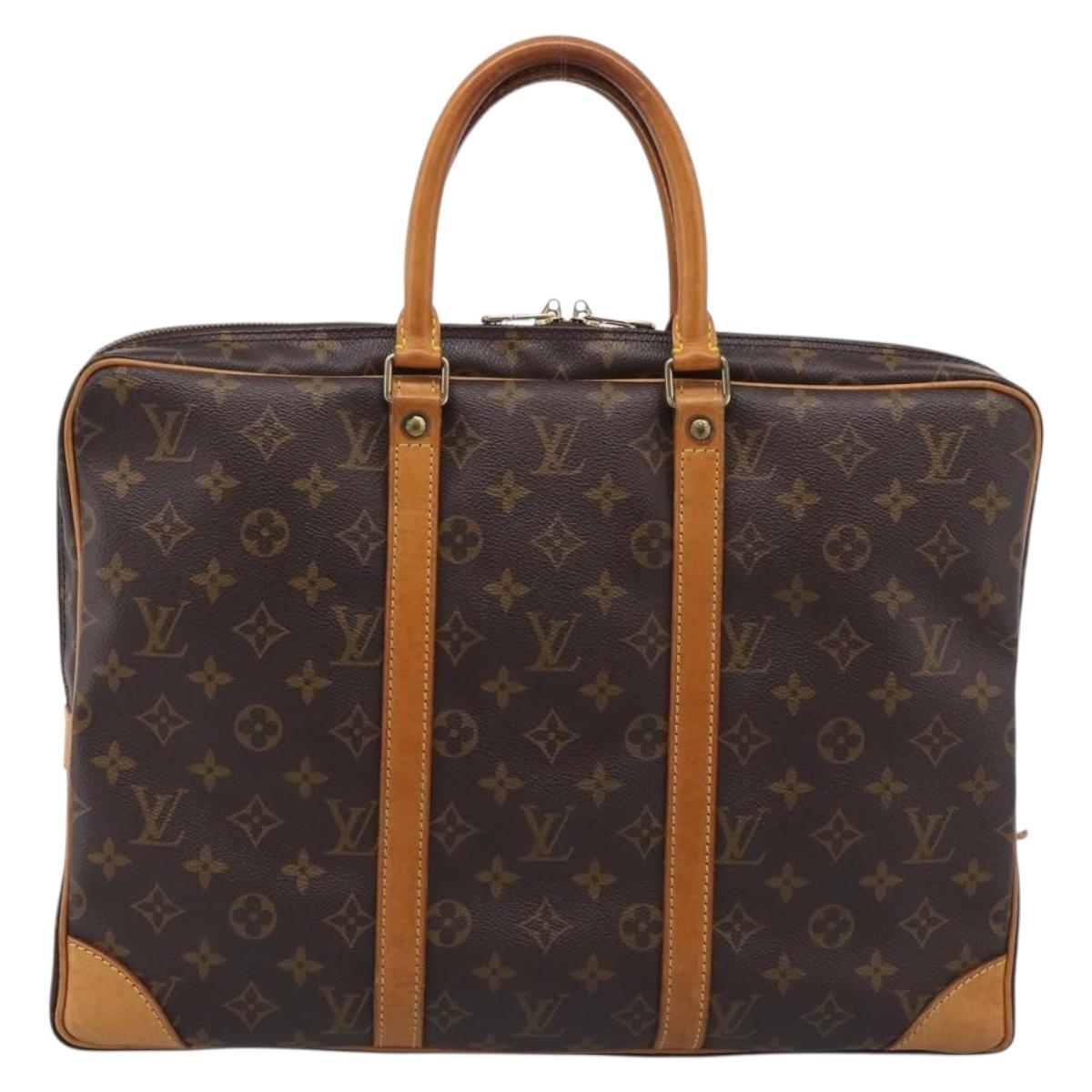 LOUIS VUITTON Monogram Porte Documents Voyage Business Bag M53361 Auth ep16994