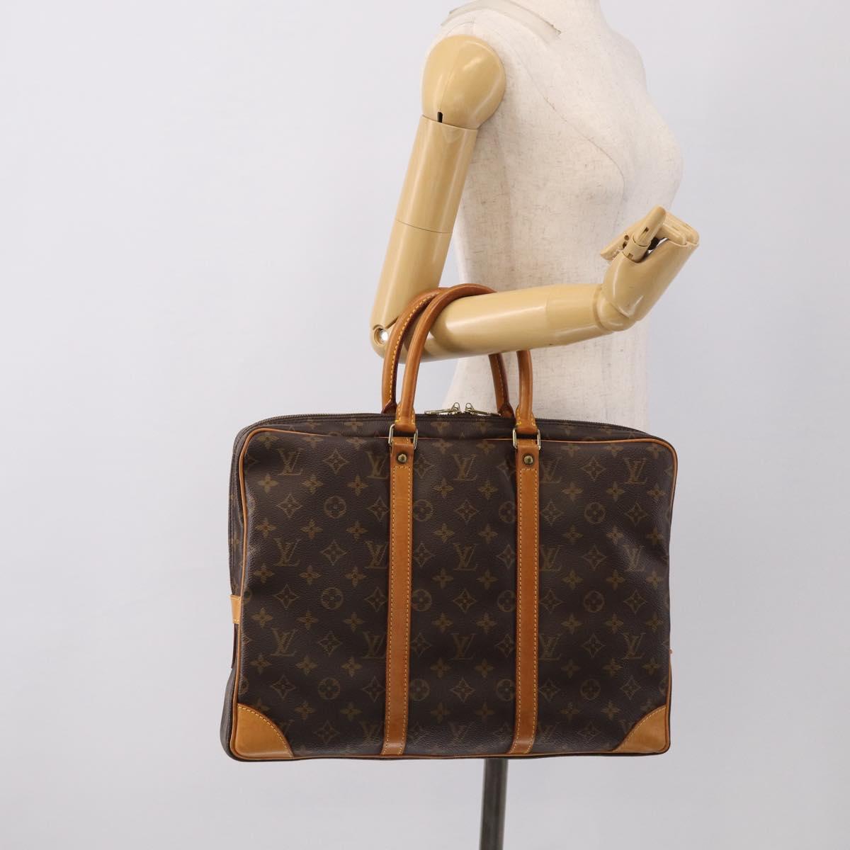 LOUIS VUITTON Monogram Porte Documents Voyage Business Bag M53361 Auth ep16994