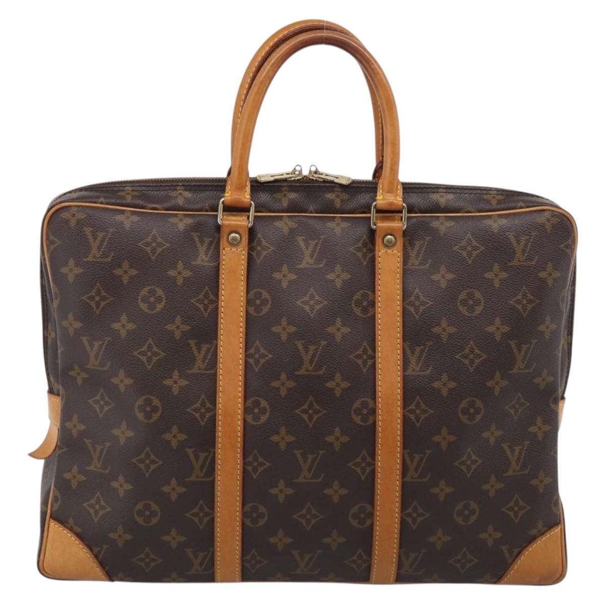 LOUIS VUITTON Monogram Porte Documents Voyage Business Bag M53361 Auth ep16994